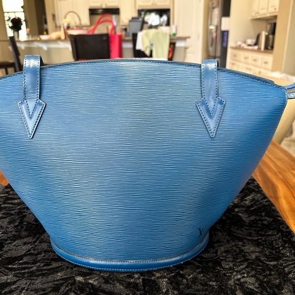 Blue Louis Vuitton Women's Satchel - Picture 4 of 15